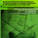 Modelling approaches and measurements to study the  effect of nutrient management on the sustainability of a dairy farm